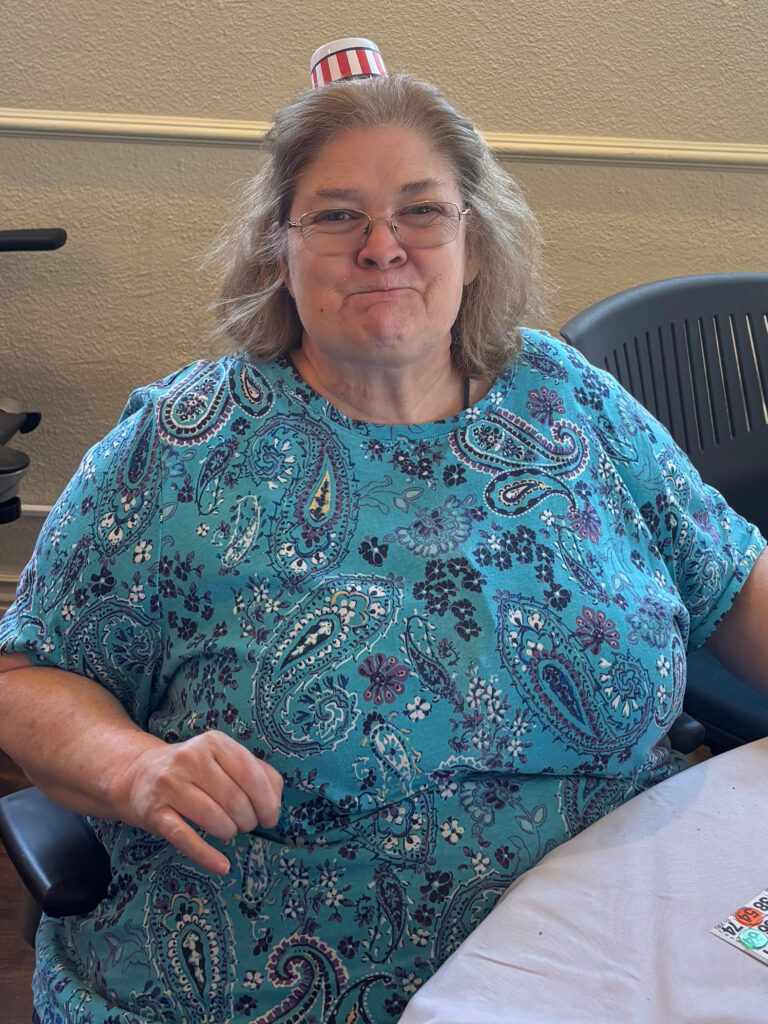 aspire house member at 4th of july party